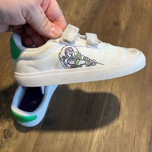 Buzz lightyear adidas Velcro shoes size 10